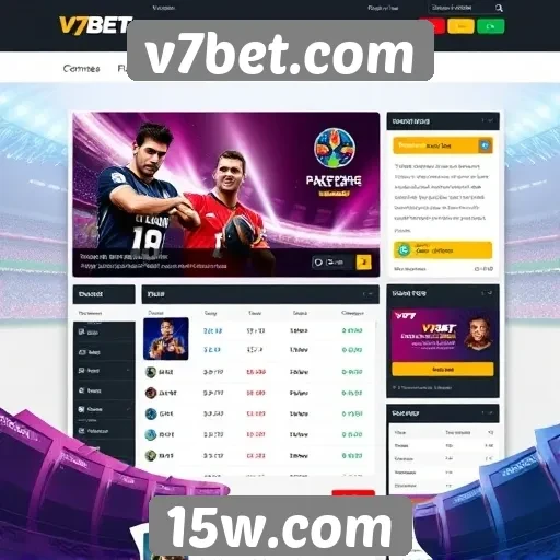Análise da interface do usuário no v7bet.com